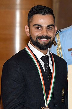 Virat Kohli en 2018.