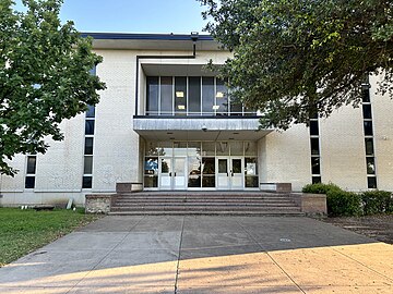 Main entrance of B-building