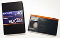 An HDCAM small cassette