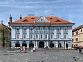 Serbian Community House, with eyebrow dormers in Timișoara