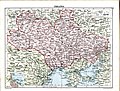 Ukrainian People's Republic provisional borders (1919)