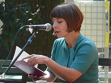 Uljana Wolf at the Erlanger Poetenfest 2009