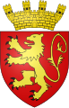 Valletta (Città Umilissima). Gules a lion Or langued and armed of the first.[14]