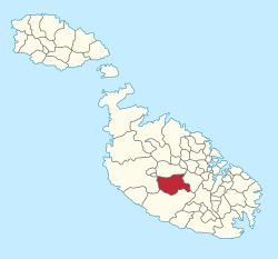 The area occupied by "Ħaż-Żebbuġ"
