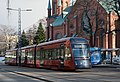 Image 14Škoda Artic light rail train near the cathedral in Tampere, Finland (from Train)