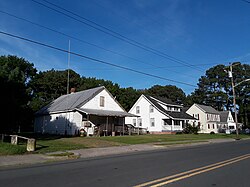 Houses on Main Street, July 2018