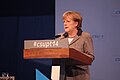 Bundeskanzlerin Angela Merkel auf dem CSU-Parteitag am 12. Dezember 2014 in Nürnberg