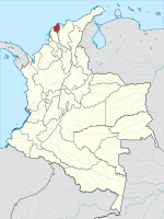 Location of Atlántico