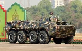 BTR-80 armoured personnel carrier of Bangladesh Army
