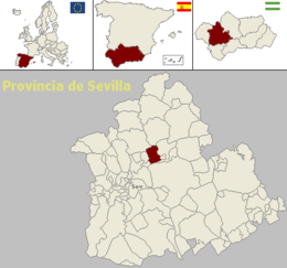 Cantillana – Mappa