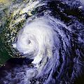 Satellite image of Hurricane Charley