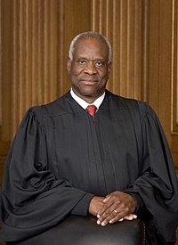 Photograph of Justice Clarence Thomas