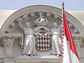 Image 43Monaco's flag and its coat of arms (from Monaco)