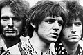 Image 18Baker, Bruce and Clapton of Cream, whose blues rock improvisation was a major factor in the development of the genre (from Hard rock)