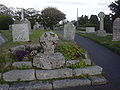Ancient cross in churchyard
