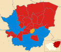 2011 results map