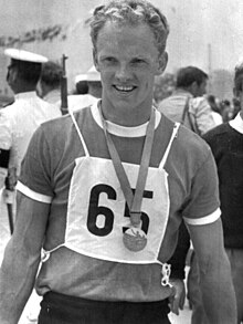 Erik Hansen at the 1968 Olympics