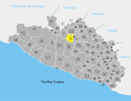 Apaxtla – Mappa