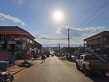 Evening in Fort Portal Kabarole District.