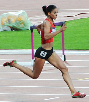 Hayat Lambarki bei den Olympischen Sommerspielen 2012 in London