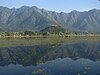 Dal Lake at the foothills of Zabarwan