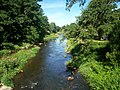 The Bóbr River in Janowice Wielkie