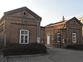 Eingangsgebäude zum Kaiserebersdorfer Friedhof