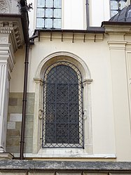 Renaissance-Fenster von außen