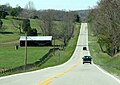 Image 10At 464 miles (747 km) long, Kentucky Route 80 is the longest route in Kentucky, pictured here west of Somerset. (from Transportation in Kentucky)