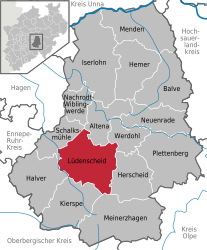 Lüdenscheid – Mappa