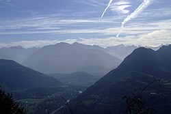 Entrée du Lavedan, photo prise depuis le pic du Jer.