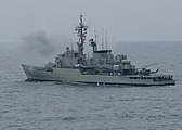 La nave durante l'esercitazione UNITAS 45-04 svolta nel 2004