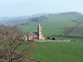 The church in Mazille