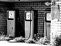 Old Soviet Union fuel pumps.