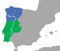 Image 39The Roman Provinces Lusitania and Gallaecia, after the reorganization of Diocletian AD 298 (from History of Portugal)