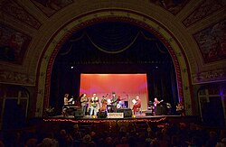 Interior of the Calumet Theatre on 6th Street