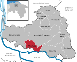 Ritterhude – Mappa