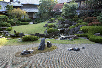 Karesansui del Shitennō-ji