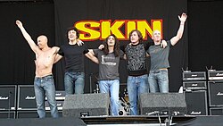 Skin appearing live at Download Festival, 2009