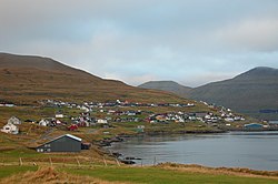 Strendur at the Skálafjørður, Eysturoy, Faroe Islands