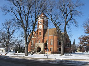 Das Tama County Courthouse in Toledo