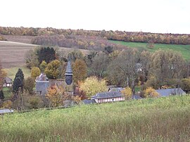 A general view of Lorleau