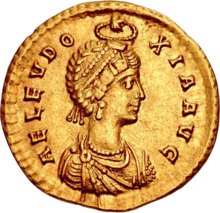 Golden coin