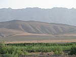 14. Kopet-Dag, bergskedja mellan Turkmenistan (som högst 2 940 m ö.h.) och Iran.