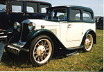 1931 Austin 7 med Swallow-kaross