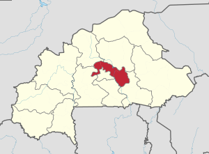 Location in Burkina Faso