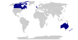 CANZUK四国及其海外领土或领地   CANZUK国家   CANZUK国家的海外领土或领地