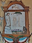 Monument auyx morts de la paroisse