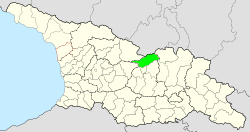 Location of Java Municipality in Georgia