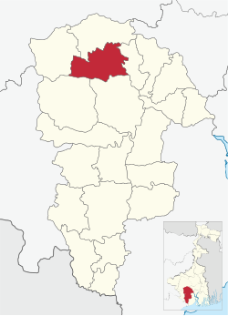 Location of Garhbeta III